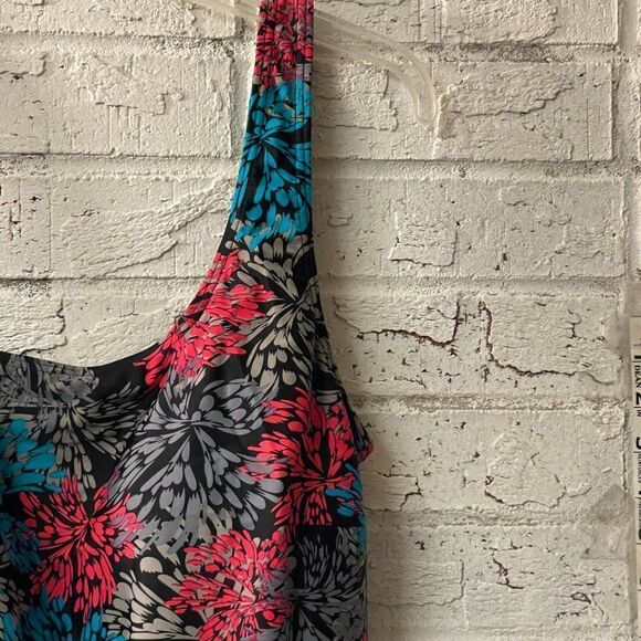 Island Pearls Plus Size One Piece Swim Suit 14 - Picture 2 of 9